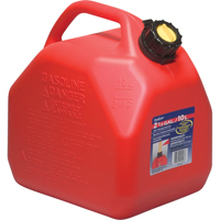 Jerricans, 2,5 gal. US/10 L, Rouge, Conformes aux normes CSA/ULC Absolute Business Supply