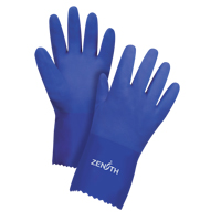 Ultra Flexible Gloves, Size X-Large/10, 12" L, PVC, Interlock Inner Lining, 45-mil Absolute Business Supply