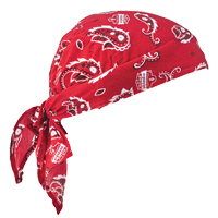 Chill-Its&reg; 6710 Cooling Triangle Hats, Red Absolute Business Supply