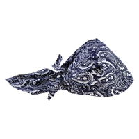 Chill-Its&reg; 6710 Cooling Triangle Hats, Blue Absolute Business Supply