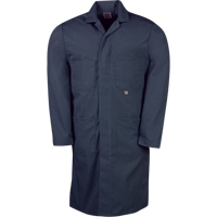 Sarraus de laboratoire, Poly-coton, 40, Bleu marine Absolute Business Supply