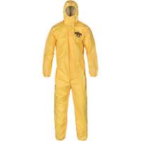 ChemMax 1 Coveralls, Small, Yellow Absolute Business Supply
