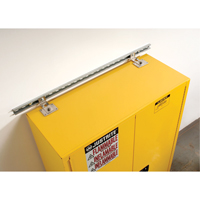 Seismic Bracket for Sure-Grip&reg; Ex Flammable Storage Cabinet Absolute Business Supply