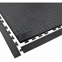 Tapis Rejuvenator Connect No 502, Polyur&eacute;thane, 3' la c, 3' lo, 5/8" &eacute;paisseur, Noir Absolute Business Supply