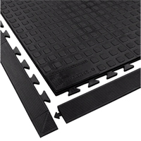 Tapis Rejuvenator Connect No. 502, Polyur&eacute;thane, 3-1/4' la c, 3-1/4' lo, 5/8" &eacute;paisseur, Jaune Absolute Business Supply