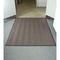 Tapis Waterhog Eco Elite, Essuie-pieds/grattoir, 4' x 6' x 3/8", Brun ch&acirc;taignier Absolute Business Supply