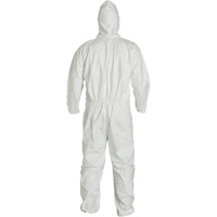 Hooded Coveralls, 4X-Large, White, Tyvek&reg; 400 Absolute Business Supply