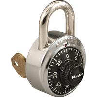 Cadenas, Combinaison, Acier tremp&eacute;, Largeur de 1-7/8" Absolute Business Supply
