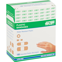 Bandages, Assorted, Plastic, Sterile Absolute Business Supply