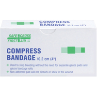 Compress (Pressure) Bandages, 4" L x 4" W Absolute Business Supply
