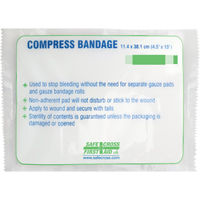 Large Compress Bandage, 15" L x 4-1/2" W Absolute Business Supply