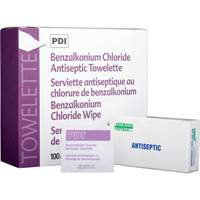 Benzalkonium Chloride Wipes, Towelette, Antiseptic Absolute Business Supply