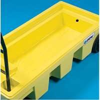 Chariots Poly-Spillcart, 66,5" lo x 29" la x 43,9" h, Cap. de d&eacute;versement 57 gal. US Absolute Business Supply