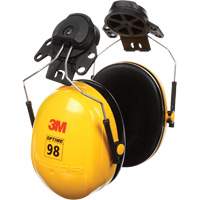 Peltor Optime 98 Series Earmuffs, Cap Mount, 23 NRR dB Absolute Business Supply