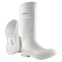 Bottes blanches, PVC, Pointure 6 Absolute Business Supply