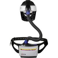 Versaflo Powered Air Purifying Respirator TR-600 Heavy Industrial Kit, Hard Hat & Faceshield, Lithium-Ion Battery Absolute Business Supply