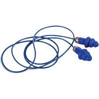 Rockets&reg; Metal Detectable Reusable Earplugs, Corded, One-Size, Bulk - Plastic Case, 27 NRR dB Absolute Business Supply