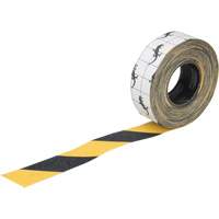 Ruban antid&eacute;rapant de premi&egrave;re qualit&eacute;, 3" x 60', Noir & jaune Absolute Business Supply