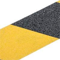 Premium Anti-Skid Tape, 2" x 60', Black & Yellow Absolute Business Supply