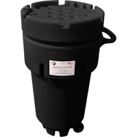 Wheeled Poly-Spillpaks, 50 US gal., Mobile Absolute Business Supply