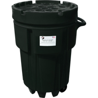 Wheeled Poly-Spillpaks, 95 US gal., Mobile Absolute Business Supply