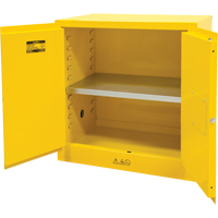 Armoire pour produits inflammables, 22 gal., 2 Porte(s), 35" La x 35" h x 22" p Absolute Business Supply
