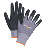 ZX-1 Premium Touchscreen Compatible Gloves, 7/Small, Nitrile/Foam Nitrile Coating, 15 Gauge, Nylon Shell Absolute Business Supply