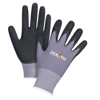 ZX-1 Premium Touchscreen Compatible Gloves, 8/Medium, Nitrile/Foam Nitrile Coating, 15 Gauge, Nylon Shell Absolute Business Supply