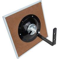 Flat Mirror, 18" H x 30" W, Framed Absolute Business Supply