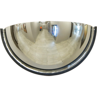 180° Dome Mirror, Half Dome, Closed Top, 18" Diameter Absolute Business Supply