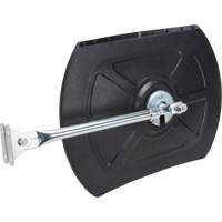 Roundtangular Convex Mirror with Telescopic Arm, 12" H x 18" W, Indoor/Outdoor Absolute Business Supply