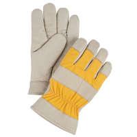 Gants de travail doubl&eacute;s pour l'hiver de premi&egrave;re qualit&eacute;, Grand, Paume en Cuir fleur de porc, Doublure en Molleton de mousse Absolute Business Supply
