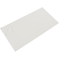 Tapis pelables de rechange pour salle blanche, &eacute;paisseur 1,57 mils, 1-1/2' la, 3-3/4' lo x Blanc Absolute Business Supply
