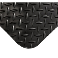 Smart Mats No.497, Diamond, 4' x 10' x 1", Black, PVC/Urethane Absolute Business Supply