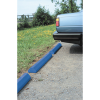 Car Stops, Plastic, 6' L, Blue Absolute Business Supply