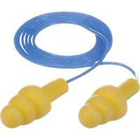 E-A-R Ultrafit Premolded Earplugs, Corded, Bulk - Polybag, 25 dB NRR, One-Size Absolute Business Supply