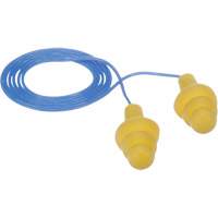 E-A-R Ultrafit Premolded Earplugs, Corded, Bulk - Polybag, 25 dB NRR, One-Size Absolute Business Supply
