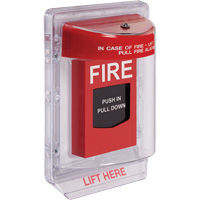 Couvercles pour alertes d'incendie - couvercles pour alertes int&eacute;rieures Stopper II, Encastr&eacute; Absolute Business Supply