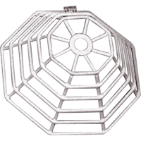 Grille de protection Web Stopper en acier profil bas pour d&eacute;tecteur de fum&eacute;e Absolute Business Supply