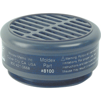 8000 Series Replacement Cartridges, Gas/Vapour Cartridge, Organic Vapour Absolute Business Supply