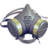 Respirateur &agrave; demi-masque assembl&eacute; de la s&eacute;rie 8000, &eacute;lastom&egrave;re/Thermoplastique, Petit Absolute Business Supply