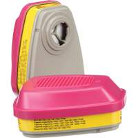 6000 Series Respirator Cartridges, Gas/Vapour Cartridge, Organic Vapour/Acid Gas/P100 Absolute Business Supply