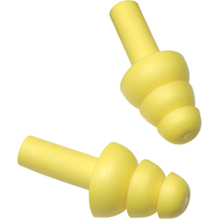 E-A-R Ultrafit Premolded Earplugs, Uncorded, Bulk - Polybag, 25 dB NRR, One-Size Absolute Business Supply