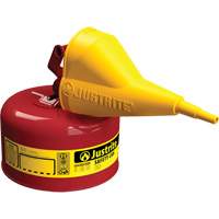 Safety Cans, Type I, Steel, 1 US gal., Red, FM Approved/UL/ULC Listed Absolute Business Supply