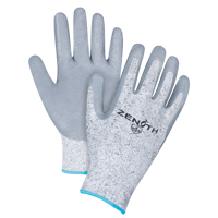Gants &eacute;lastiques sans coutures r&eacute;sistants &agrave; la coupe, Taille T-Grand/10, Calibre 13, Rev&ecirc;tement Nitrile, Enveloppe en PEHP, ANSI/ISEA 105 niveau 2/EN 388 niveau 3 Absolute Business Supply