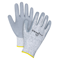 Gants &eacute;lastiques sans coutures r&eacute;sistants &agrave; la coupe, Taille 2T-Grand/11, Calibre 13, Rev&ecirc;tement Nitrile, Enveloppe en PEHP, ANSI/ISEA 105 niveau 2/EN 388 niveau 3 Absolute Business Supply