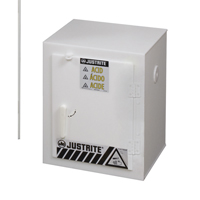 Armoires solides en poly&eacute;thyl&egrave;ne pour acides, 6 x 0,66043 gal., 17" x 22" x 17" Absolute Business Supply