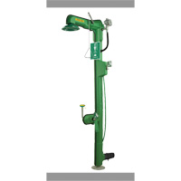 Heat-Traced Combination Emergency Shower & Eye/Face Wash Station, Wall-Mount Absolute Business Supply