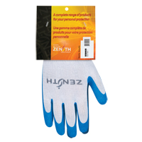 Natural Rubber Seamless Knit Coated Gloves, 7, Rubber Latex Coating, 10 Gauge, Polyester/Cotton Shell Absolute Business Supply