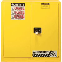 Armoire de s&eacute;curit&eacute; pour produits inflammables Ex Sure-Grip, 30 gal., 2 Porte(s), 36" La x 35" h x 24" p Absolute Business Supply